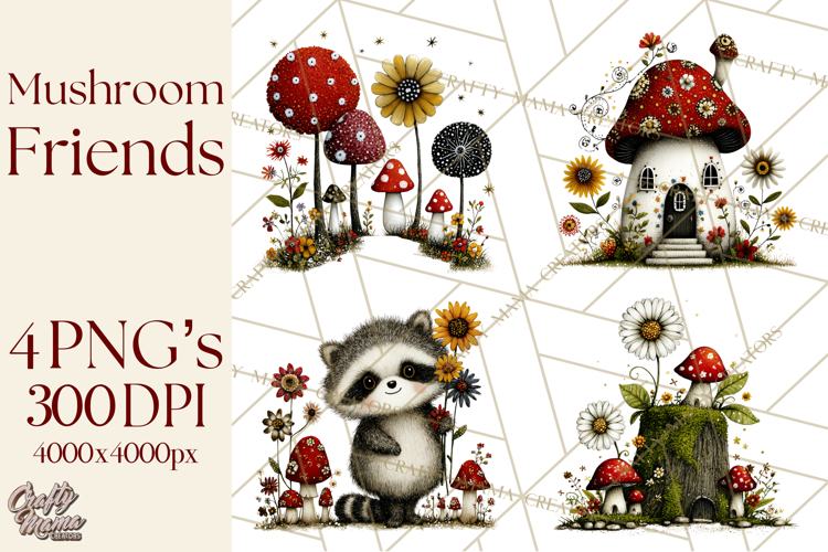 Woodland Animals Clipart Image 5