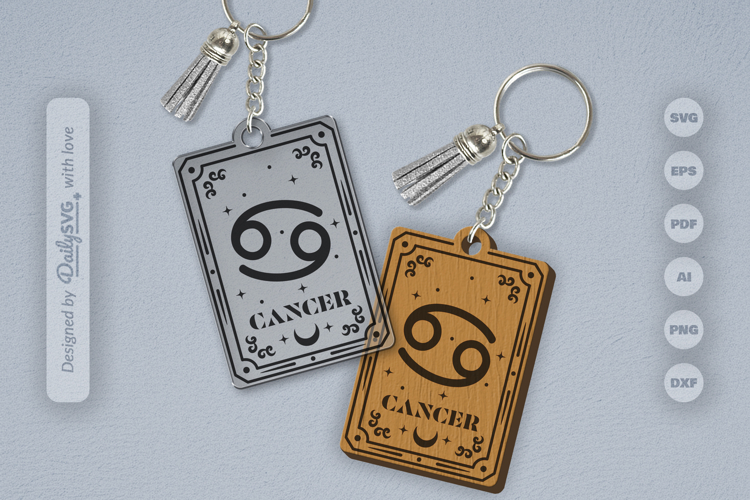 Round Keychain Svg Image 10
