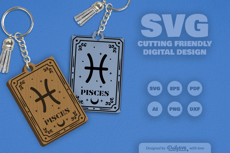 Round Keychain Svg Image 5