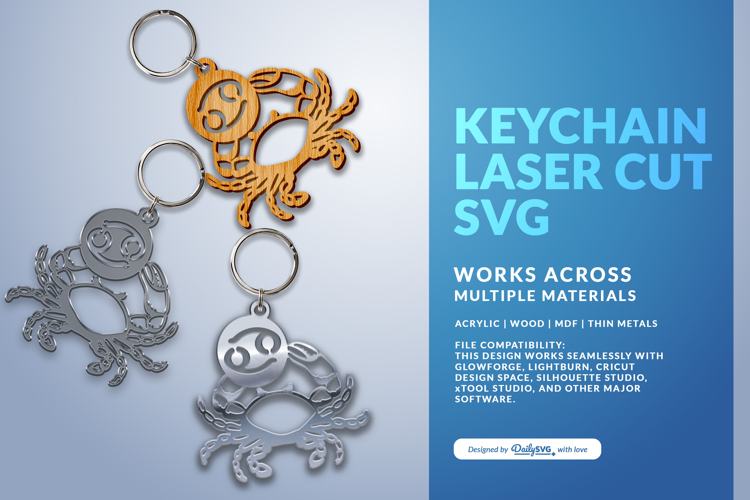Acrylic Keychain Svg Image 11
