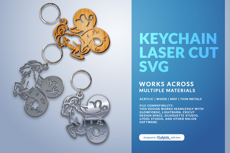 Acrylic Keychain Svg Image 3