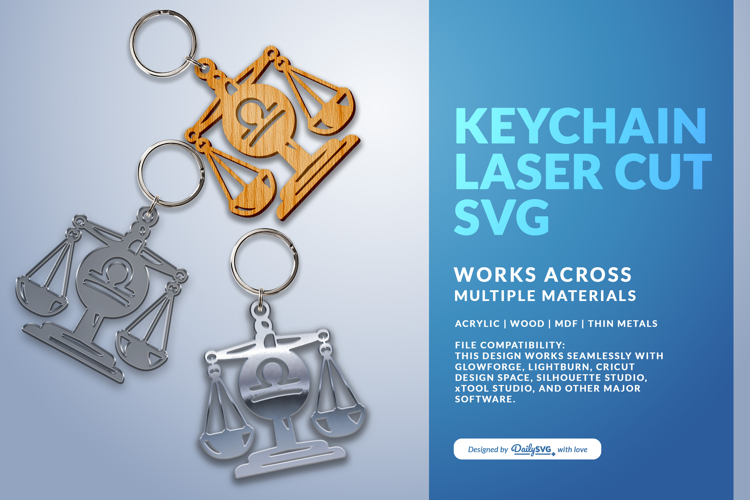 Acrylic Keychain Svg Image 7