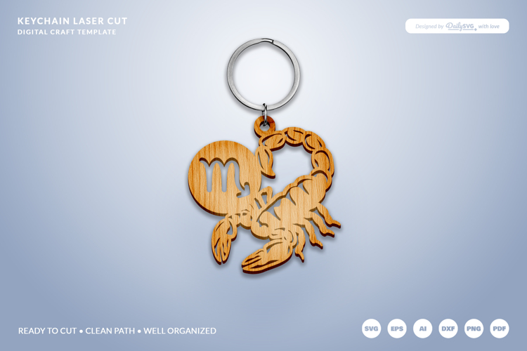 Acrylic Keychain Svg Image 6