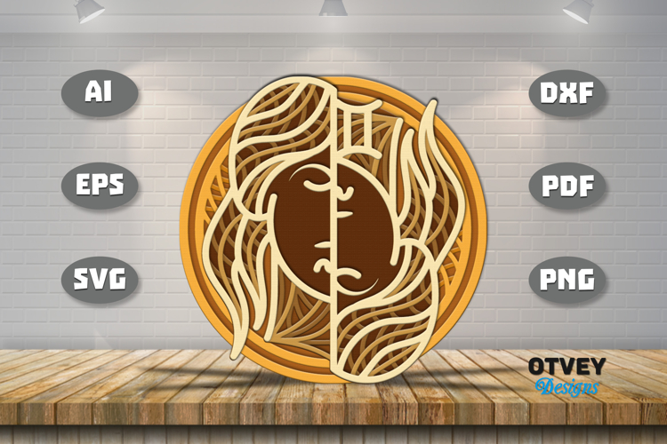 Mandala Laser Cut Files Image 22