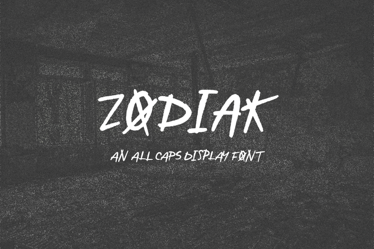 Zodiak Display Font