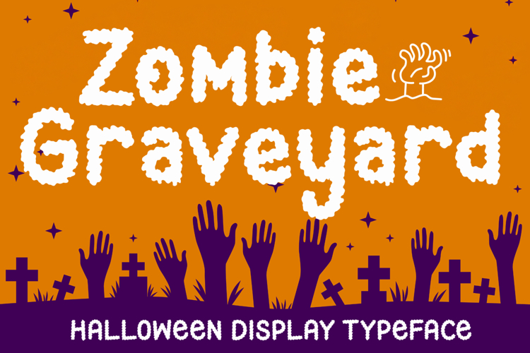 Zombie Graveyard - A Halloween Font