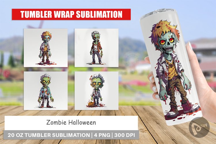 Halloween Tumbler Wrap Image 6