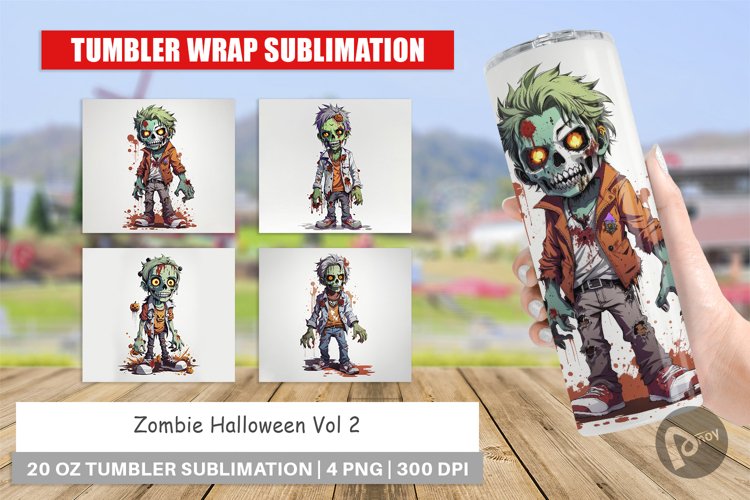 Halloween Tumbler Wrap Image 5