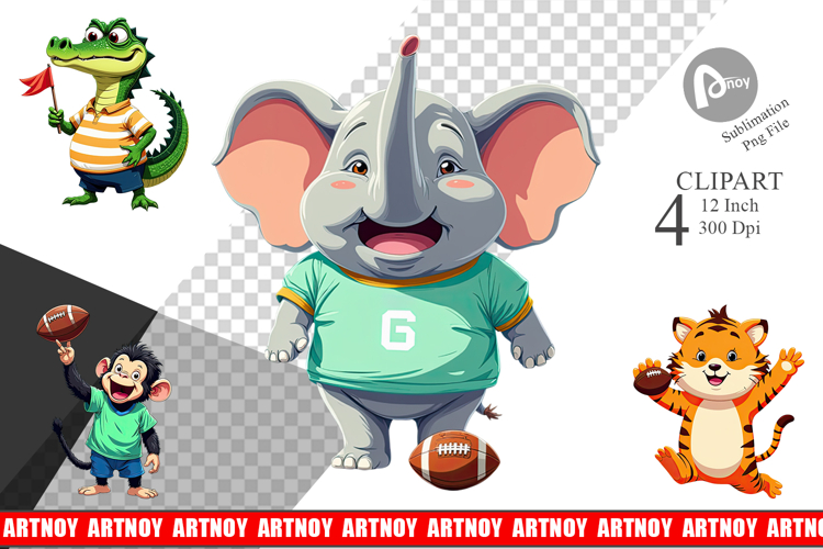 Football Clipart Image 17