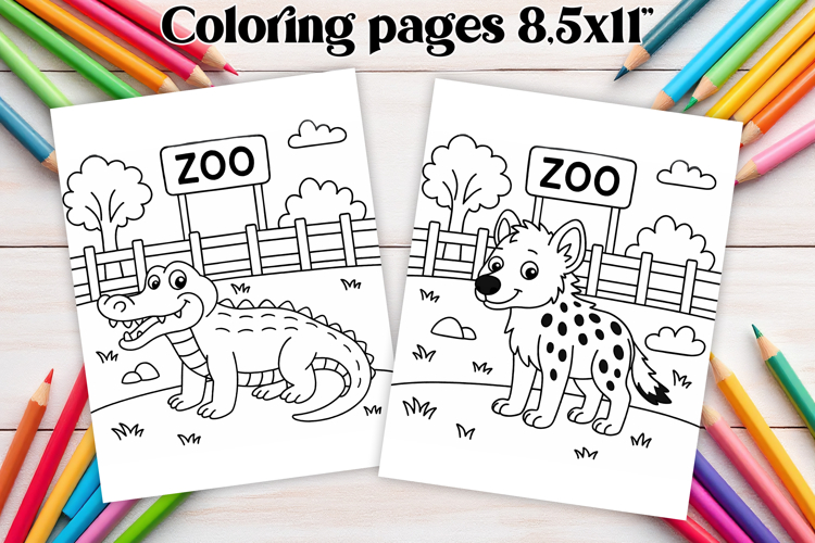 Zoo Animals Coloring Pages Image 14