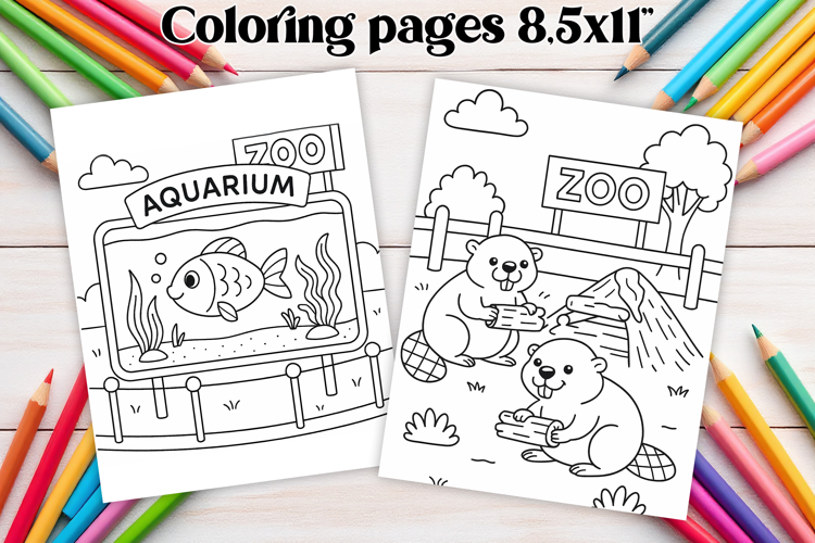 Zoo Animals Coloring Pages Image 11