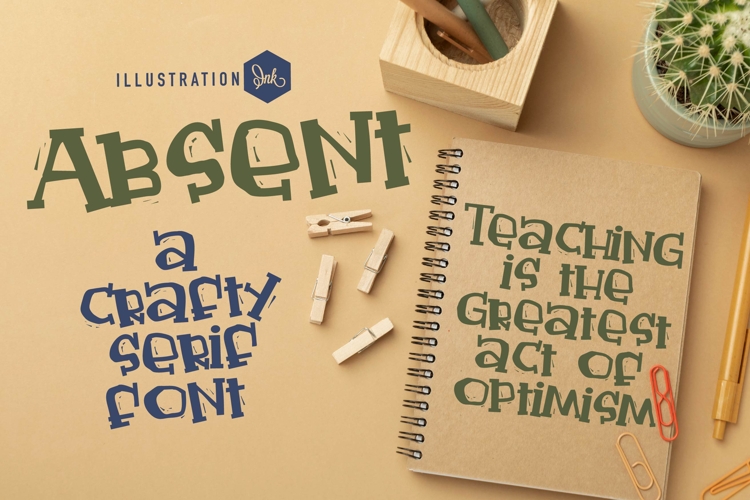 Absent Font Family