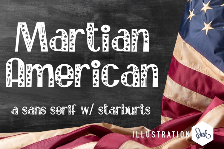Martian American Font Family example image 1