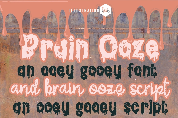 Brain Ooze Font Duo