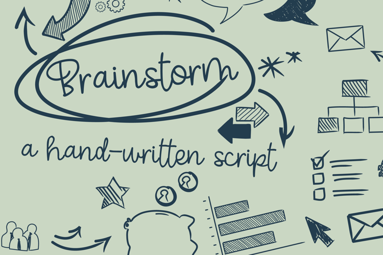 Brainstorm Font Family