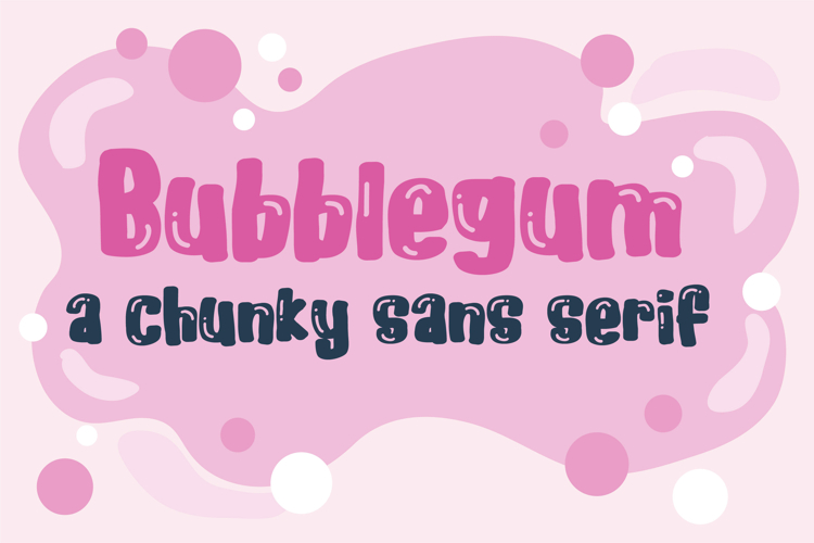Bubblegum Font Family