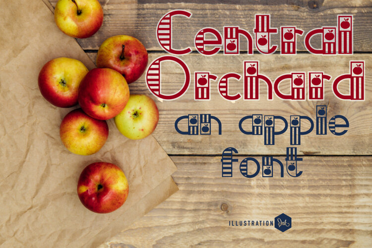 Central Orchard Font Family example image 1