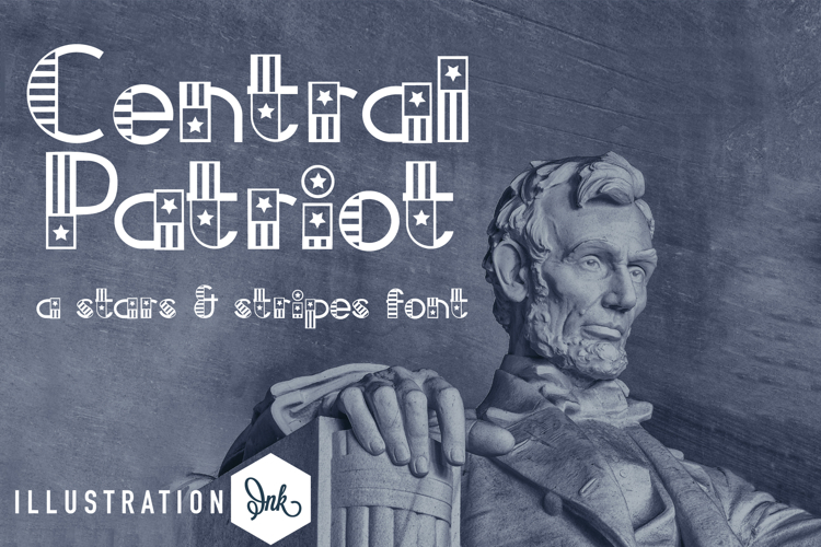 Central Patriot Font Family example image 1
