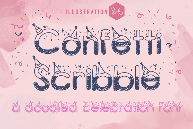 Confetti Scribble