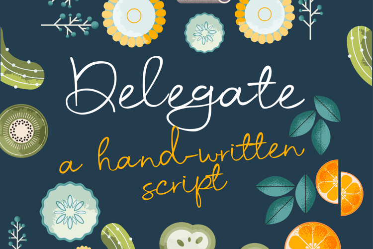 Delegate Font Family