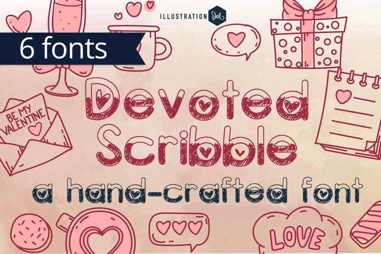 ZP Devoted Scribble Font Family