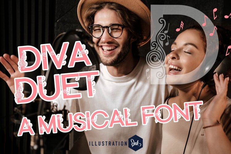 Diva Duet Font Family example image 1