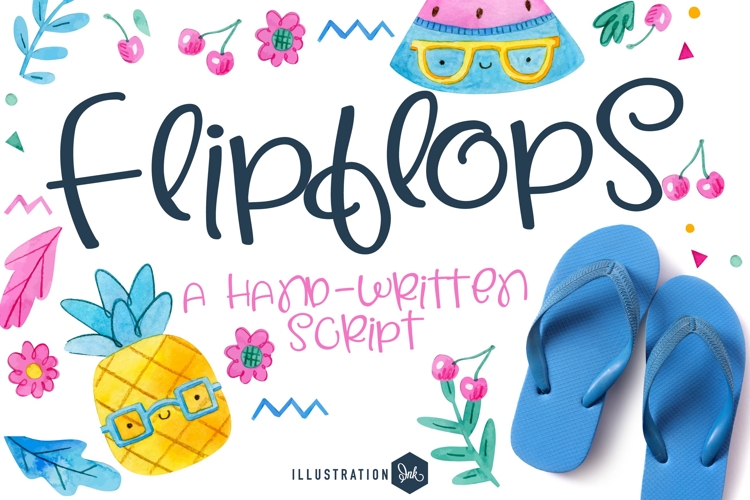 Flipflops Font Family