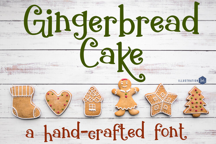 Gingerbread Cake Font Family example image 1