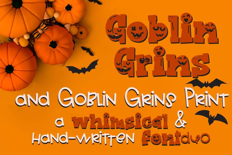 Goblin Grins Font Duo