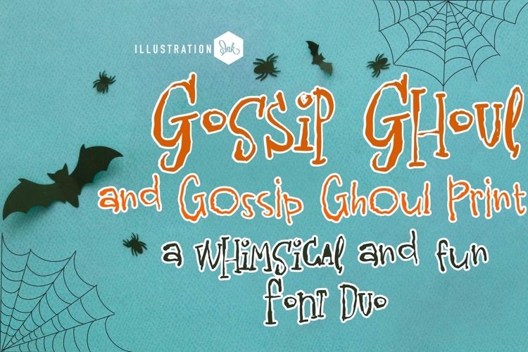 Gossip Ghoul Font Duo