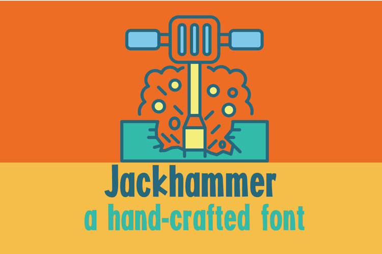 Jackhammer Font Family example image 1