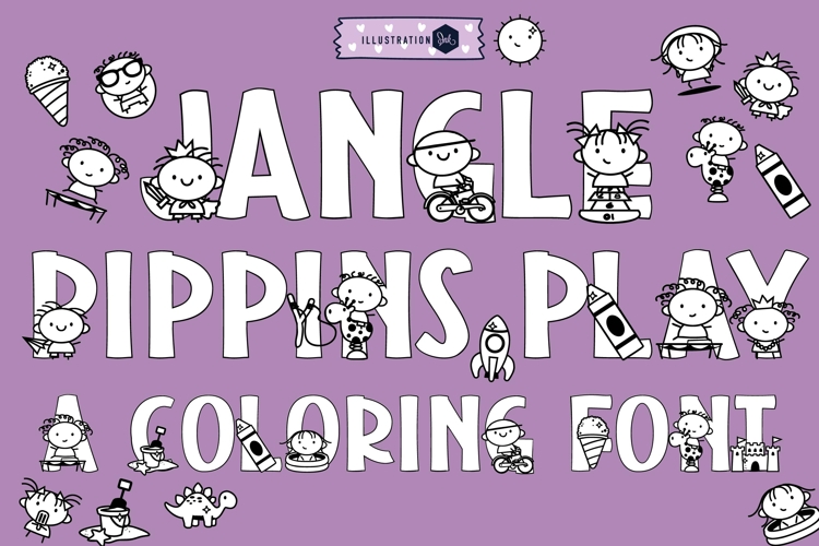 Jangle Pippins Font Family example image 1
