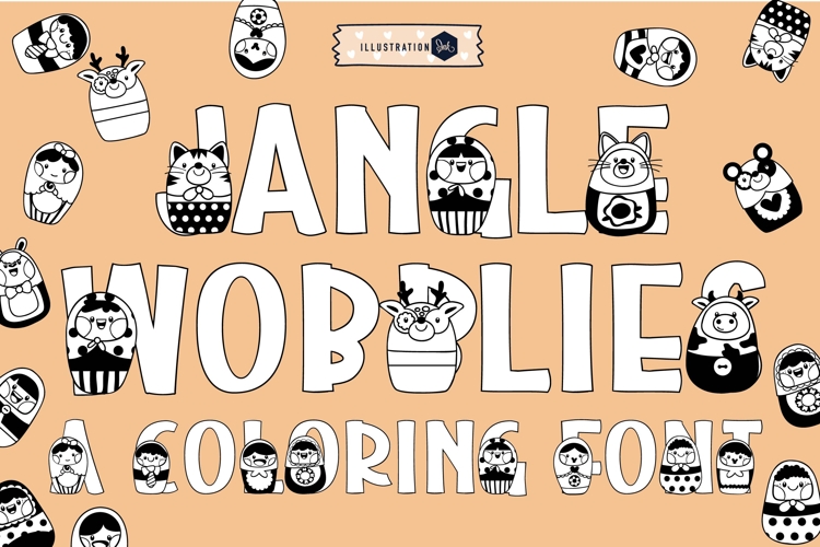 Jangle Wobblies Font Family