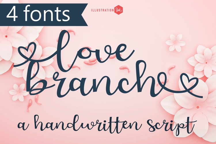 ZP Love Branch Font Family