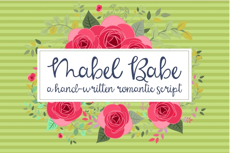 Mabel Babe Font Family