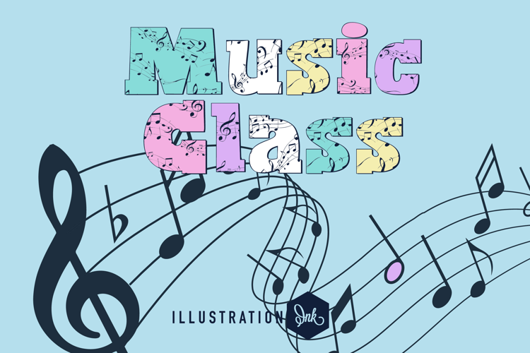 Music Class Font Family