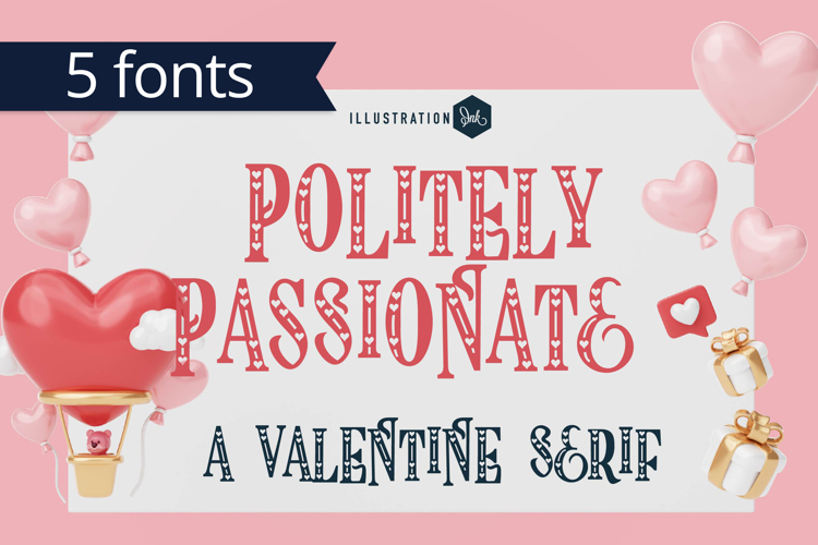ZP Politely Passionate Font Family
