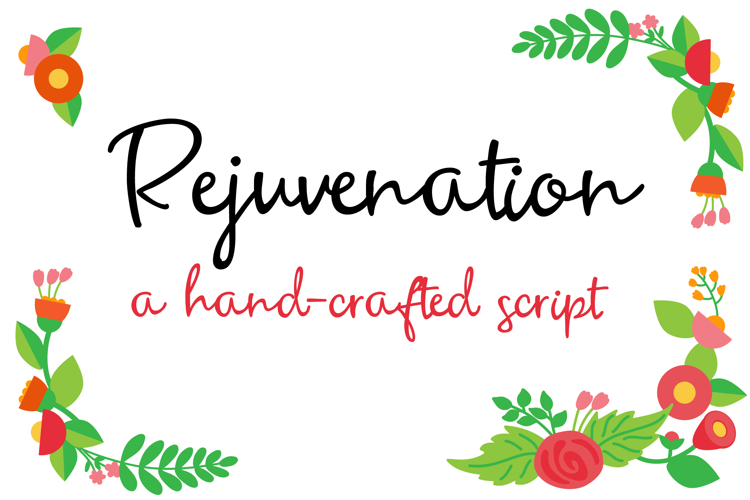 Rejuvenation Font Family example image 1