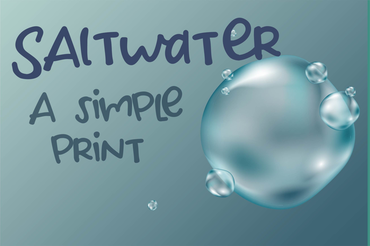 Saltwater Font Family