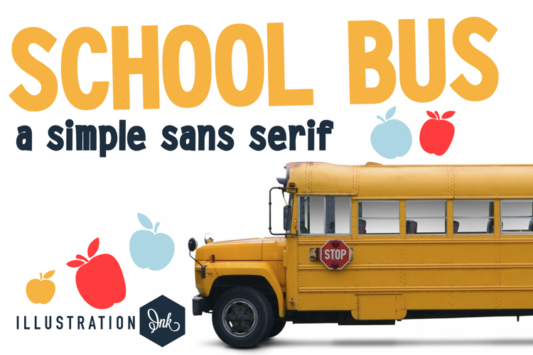 School Bus Font Family