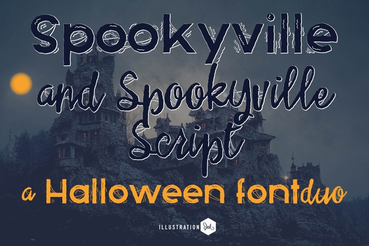 Spookyville Font Duo