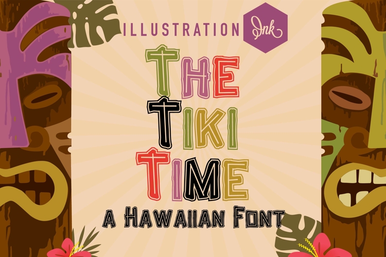 The Tiki Font Family