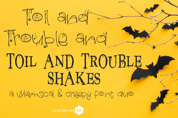 Toil and Trouble Font Duo