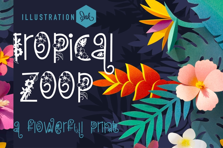 Tropical Zoop Font Family