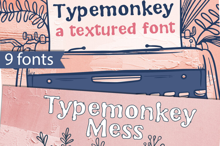 Typemonkey Font Family example image 1