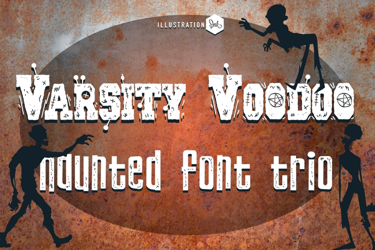 Varsity Voodoo Font Trio