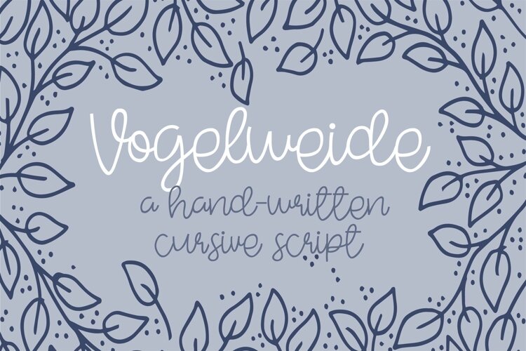 Vogelweide Font Family example image 1
