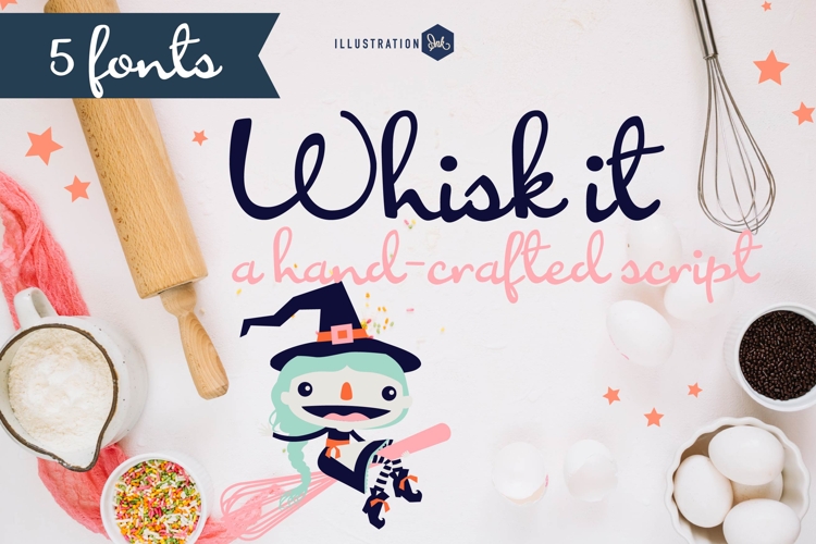 Whisk It Font Family