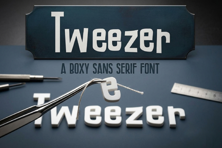 Tweezer Font Family