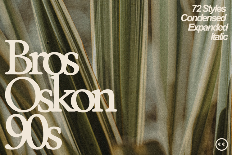 ZT Bros Oskon 90s - 72 Font